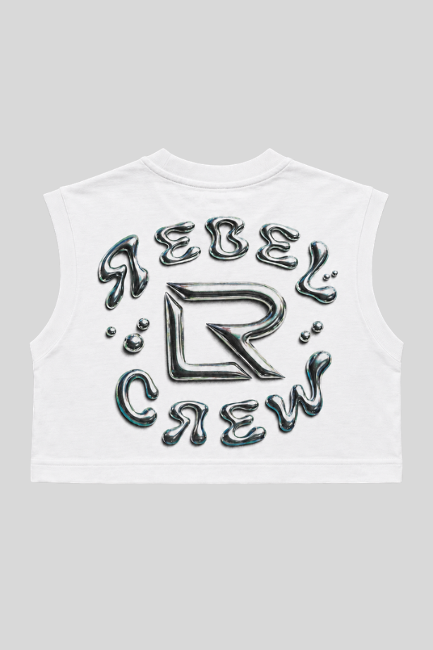 Crop Top Chrome