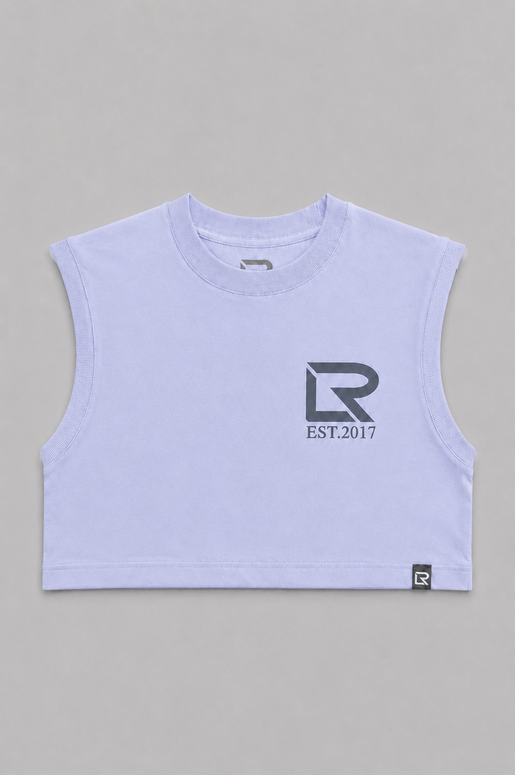 Crop Top Lavender Blue