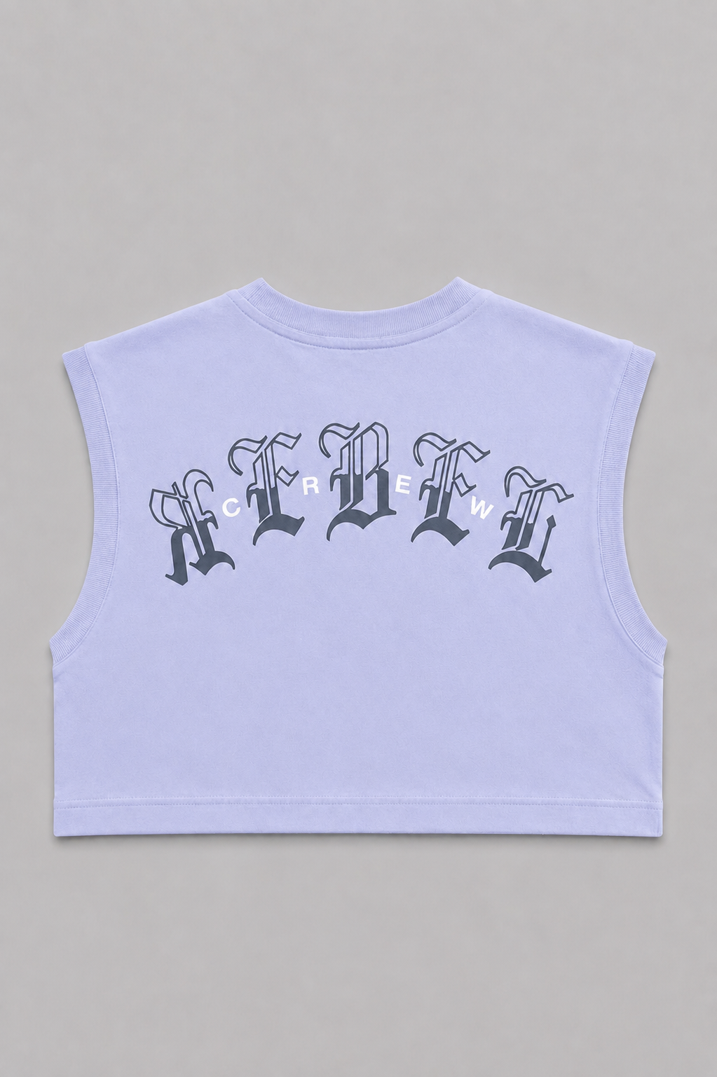 Crop Top Lavender Blue