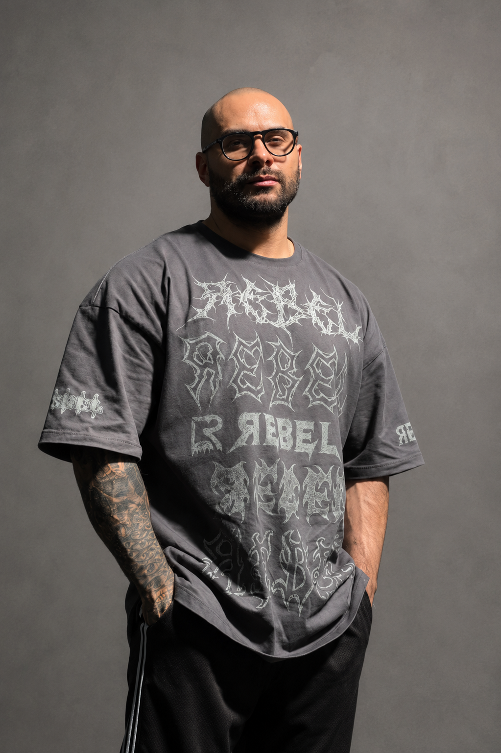 Cement Gray Oversize