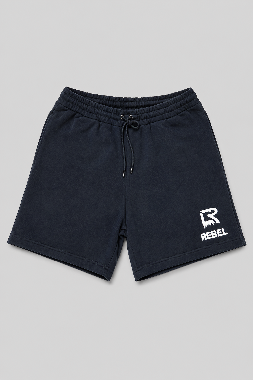 Short Black/White Drip