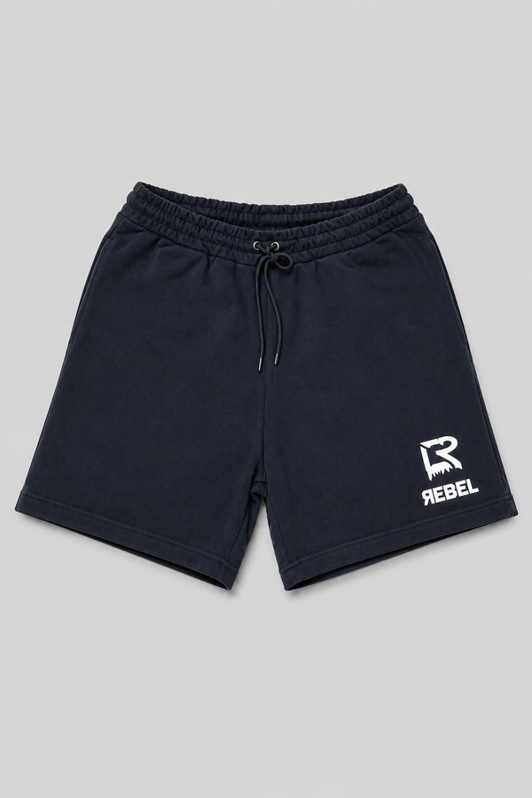 Short Black/White Drip