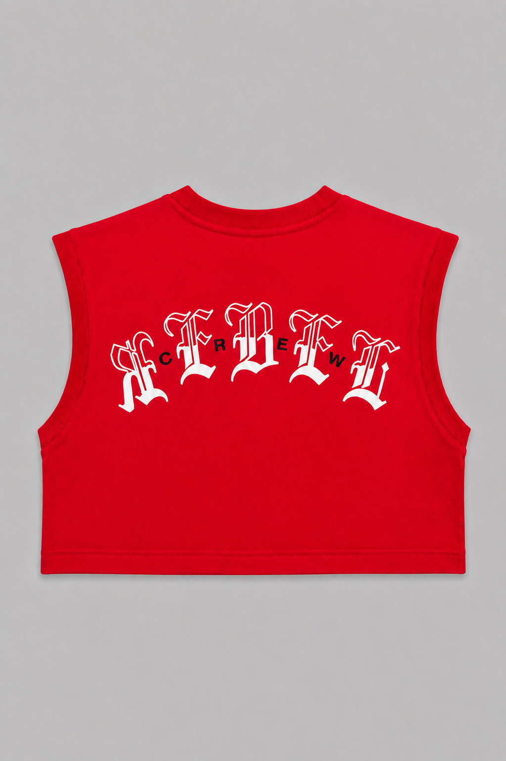 Crop Top Crimson Red