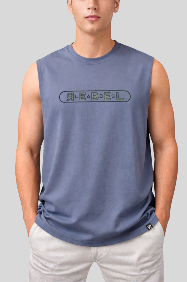 Tank Top Stone Wash Oversize
