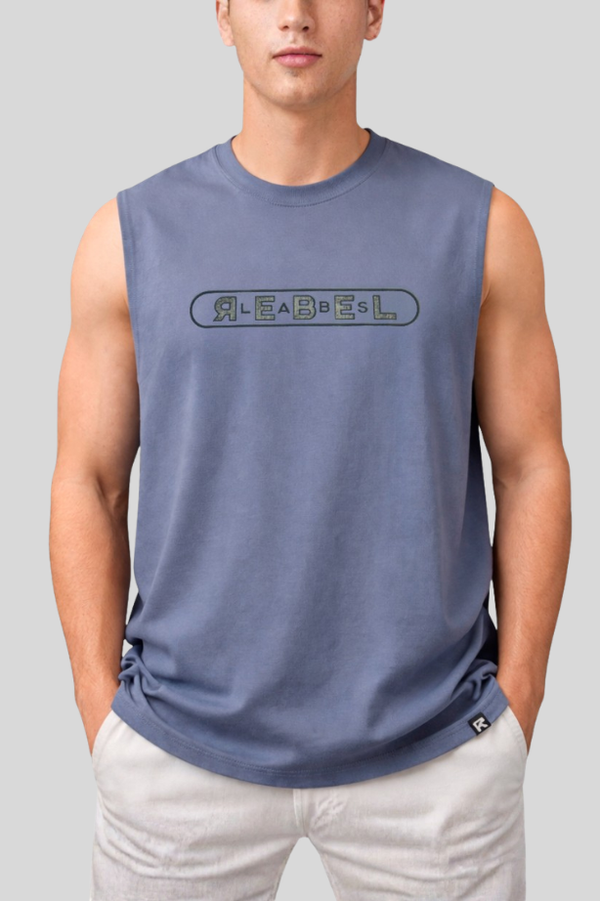 Tank Top Stone Wash Oversize